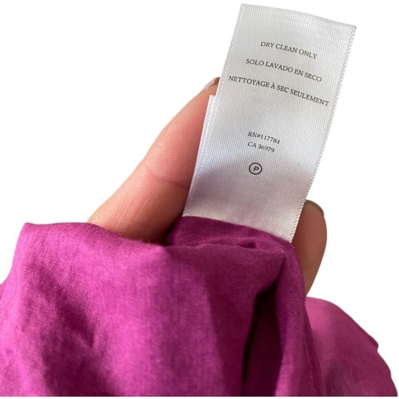 RAILS Gia Eyelet Dress in Berry 100% Cotton Boho Midi Dress Small Purple - Picture 10 of 11